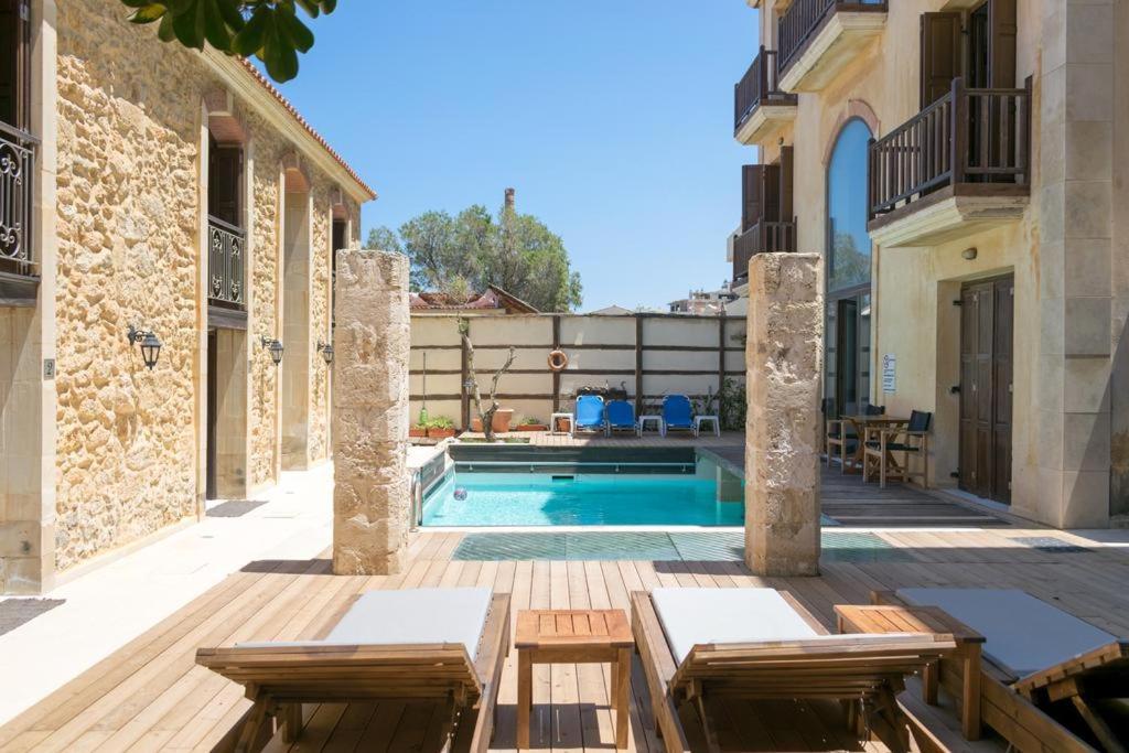 Volakas Beachfront Suites Rethymno Exterior foto